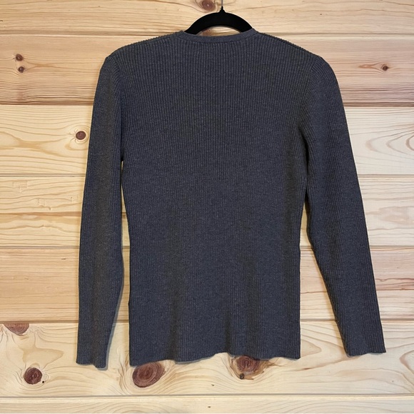 Casual Corner Annex Button Front Sweater - Picture 2 of 5